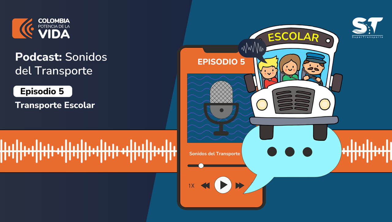 A través del podcast #sonidosdeltransporte se han impactado más de 5.000 personas con temas de interés sobre el sector